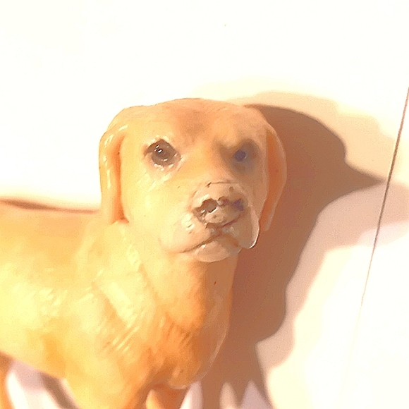 01 Schleich Dog Yellow Golden Labrador 2001 Figure Retired - Picture 2 of 5